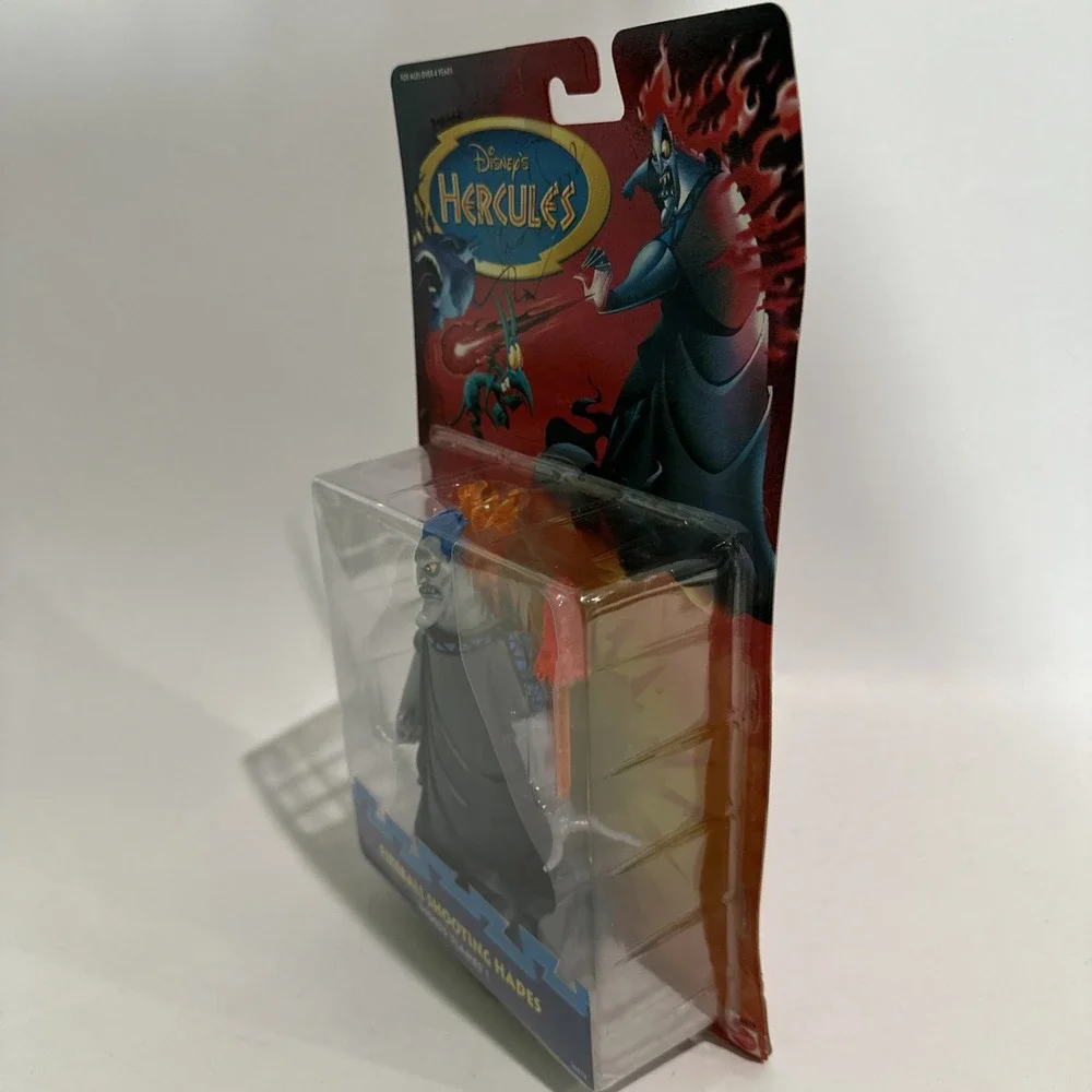 Fireball Shooting Hades Disney's Hercules 1997 Mattel SIGNED BY James Woods